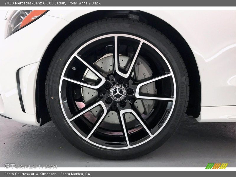 Polar White / Black 2020 Mercedes-Benz C 300 Sedan