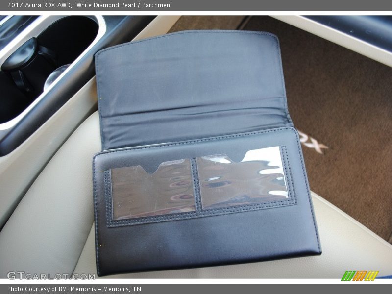 White Diamond Pearl / Parchment 2017 Acura RDX AWD