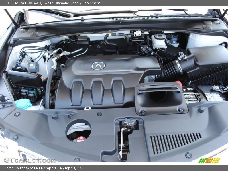 White Diamond Pearl / Parchment 2017 Acura RDX AWD