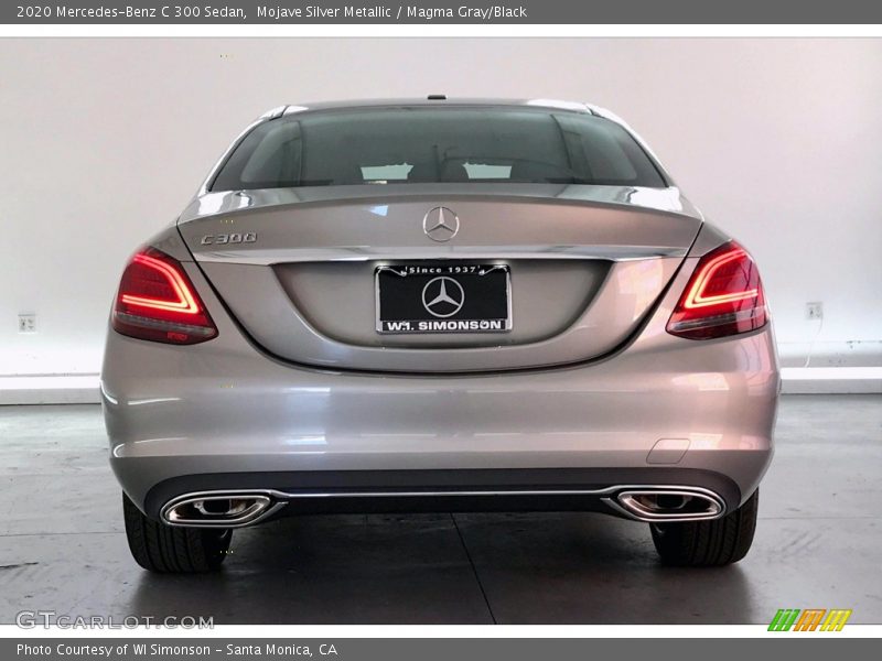Mojave Silver Metallic / Magma Gray/Black 2020 Mercedes-Benz C 300 Sedan