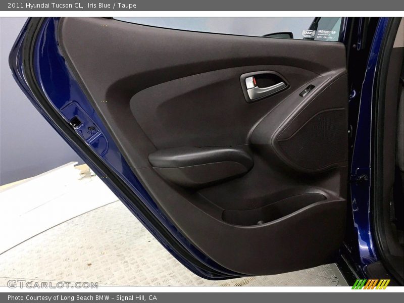 Iris Blue / Taupe 2011 Hyundai Tucson GL