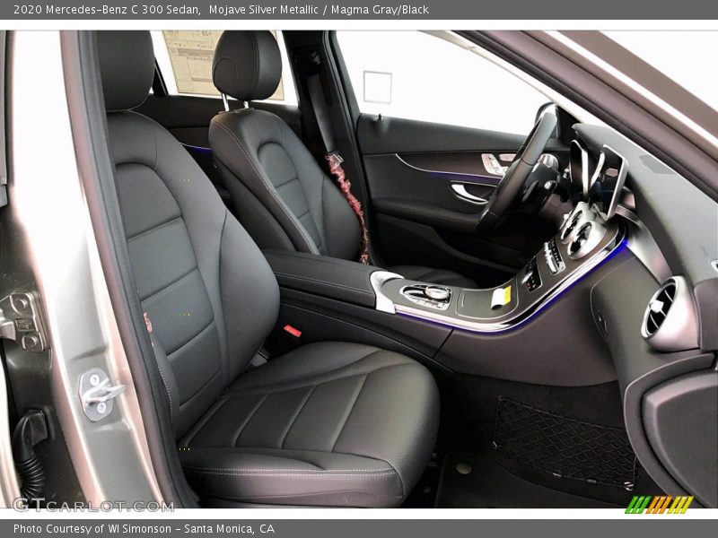 Mojave Silver Metallic / Magma Gray/Black 2020 Mercedes-Benz C 300 Sedan
