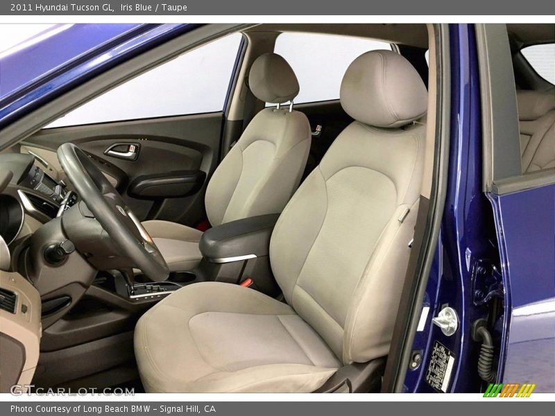Iris Blue / Taupe 2011 Hyundai Tucson GL
