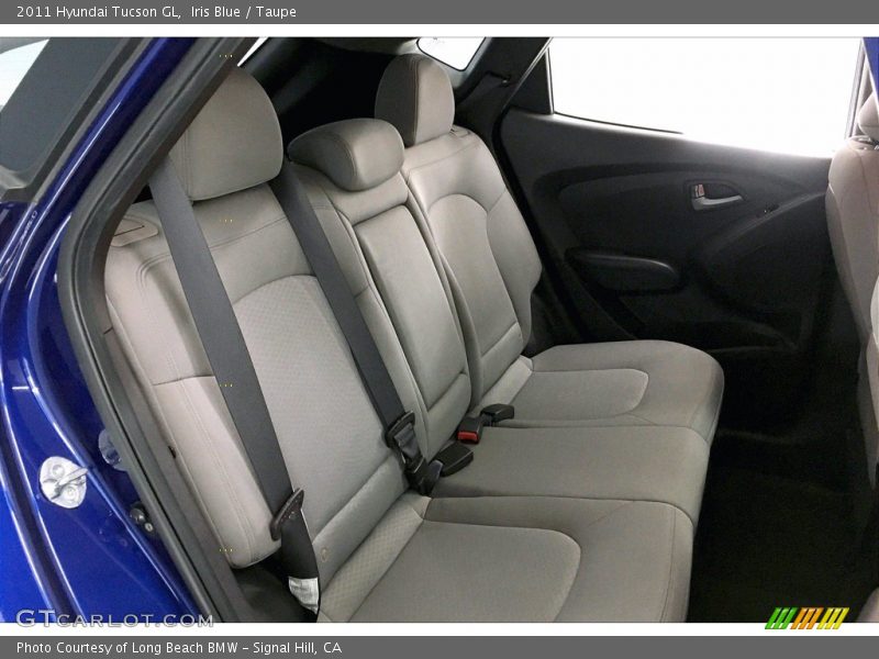 Iris Blue / Taupe 2011 Hyundai Tucson GL