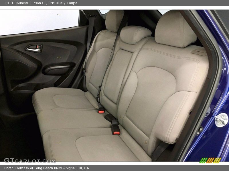 Iris Blue / Taupe 2011 Hyundai Tucson GL