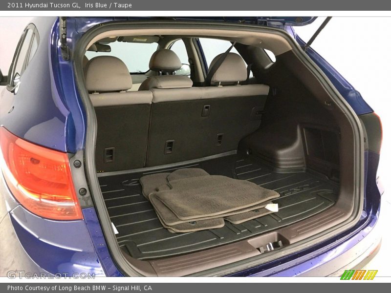 Iris Blue / Taupe 2011 Hyundai Tucson GL