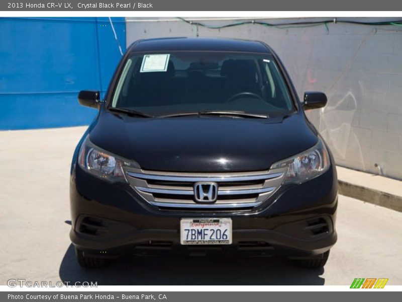 Crystal Black Pearl / Black 2013 Honda CR-V LX