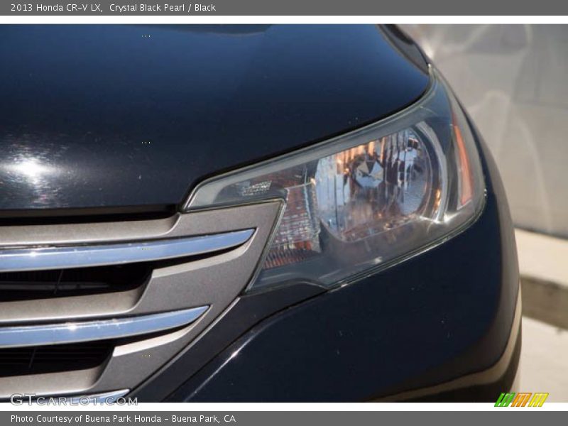 Crystal Black Pearl / Black 2013 Honda CR-V LX
