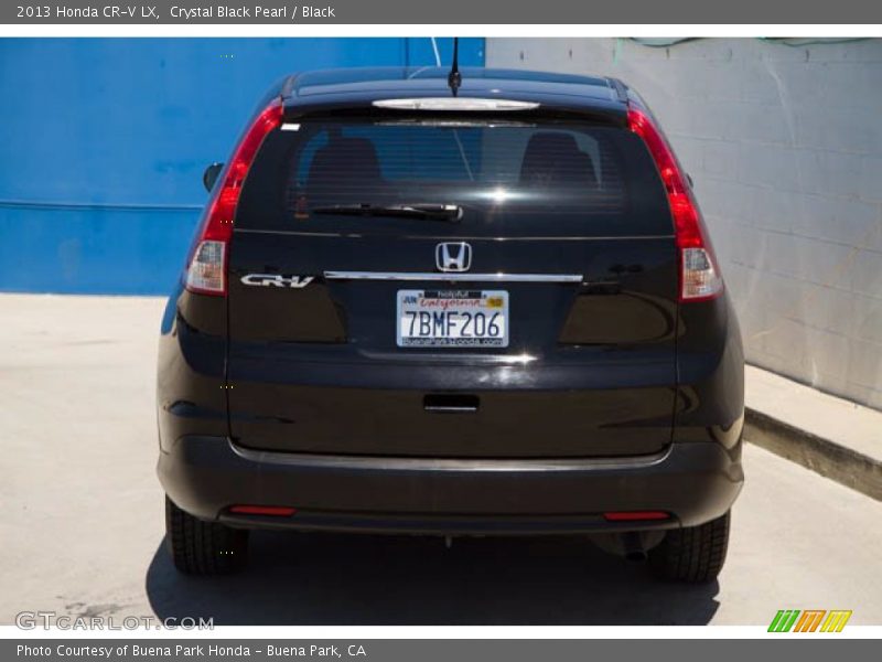 Crystal Black Pearl / Black 2013 Honda CR-V LX
