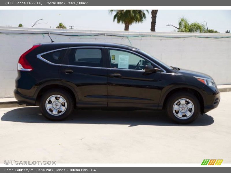 Crystal Black Pearl / Black 2013 Honda CR-V LX