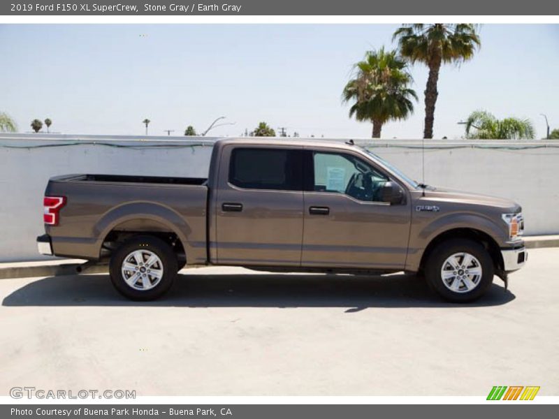 Stone Gray / Earth Gray 2019 Ford F150 XL SuperCrew