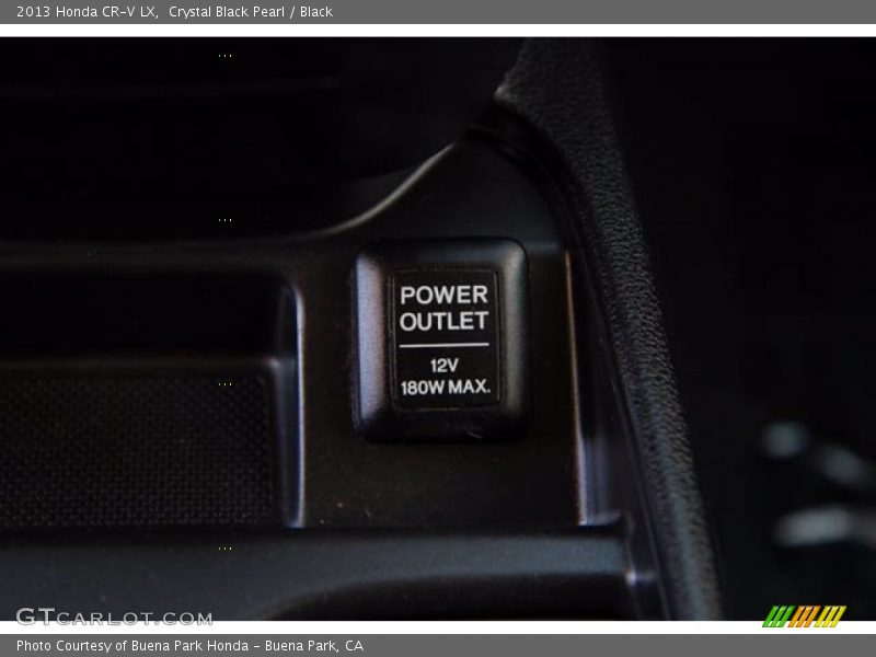 Crystal Black Pearl / Black 2013 Honda CR-V LX