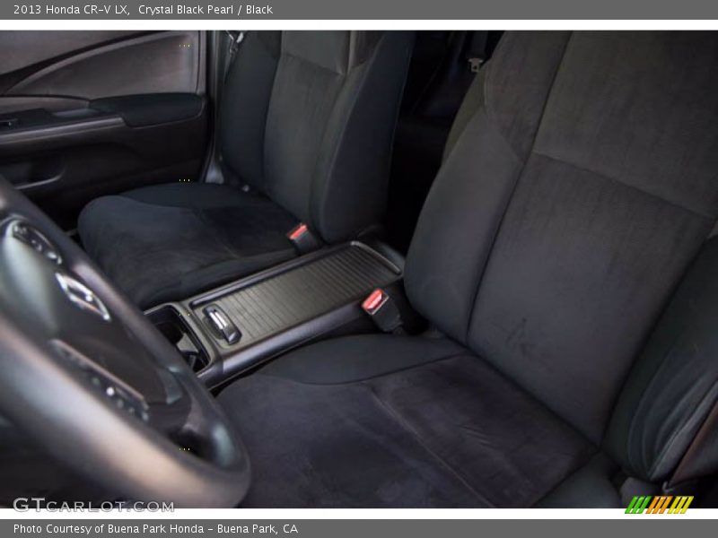 Crystal Black Pearl / Black 2013 Honda CR-V LX