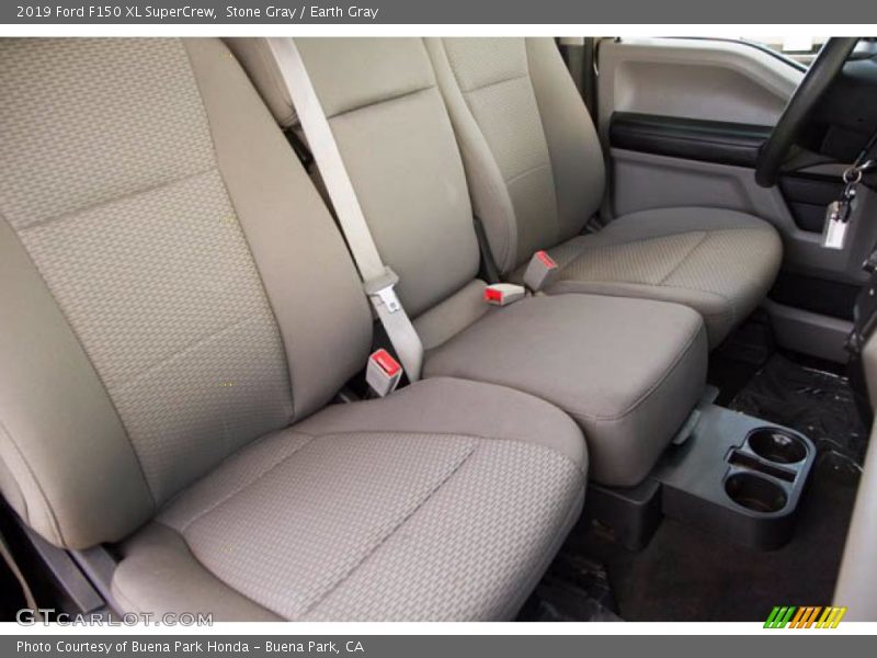 Stone Gray / Earth Gray 2019 Ford F150 XL SuperCrew