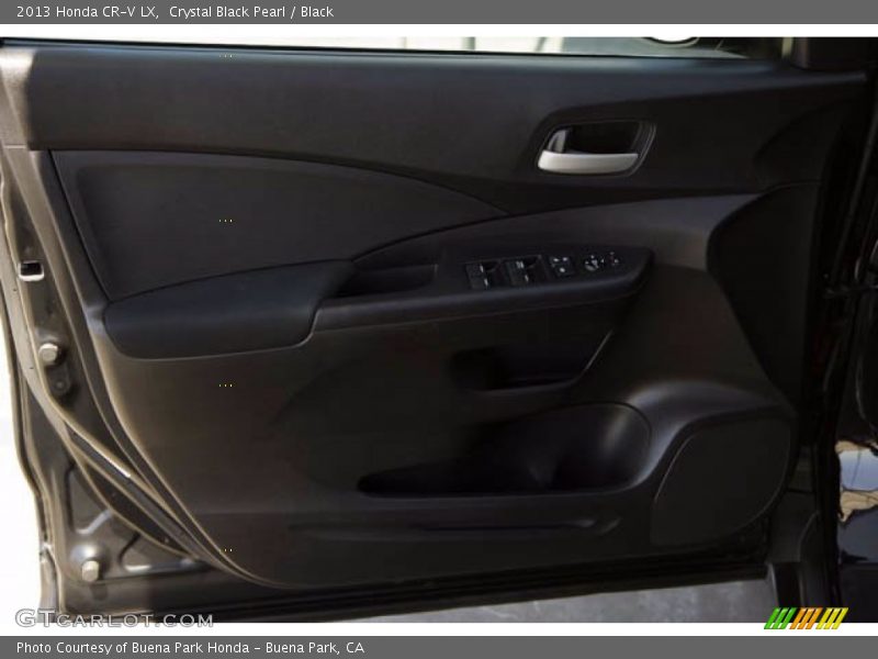 Crystal Black Pearl / Black 2013 Honda CR-V LX