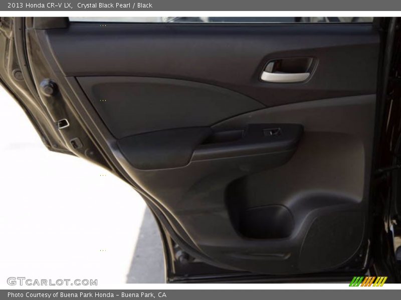 Crystal Black Pearl / Black 2013 Honda CR-V LX