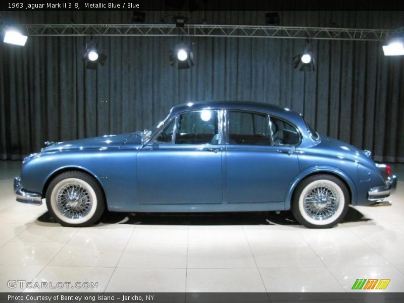 Metallic Blue / Blue 1963 Jaguar Mark II 3.8