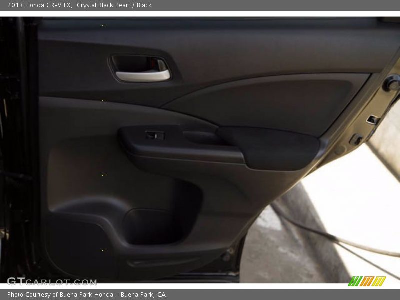 Crystal Black Pearl / Black 2013 Honda CR-V LX