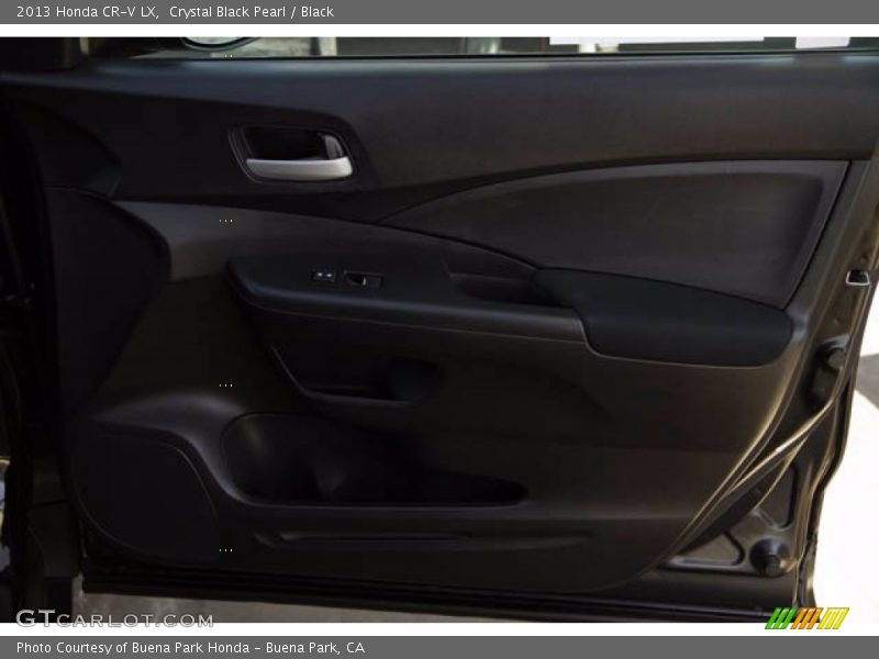 Crystal Black Pearl / Black 2013 Honda CR-V LX