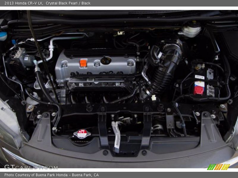 Crystal Black Pearl / Black 2013 Honda CR-V LX