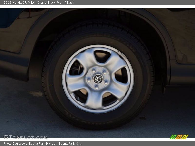 Crystal Black Pearl / Black 2013 Honda CR-V LX