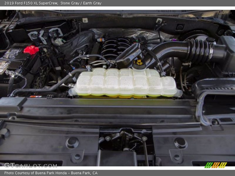 Stone Gray / Earth Gray 2019 Ford F150 XL SuperCrew