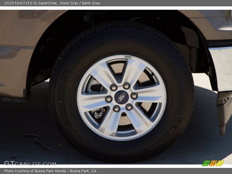 Stone Gray / Earth Gray 2019 Ford F150 XL SuperCrew