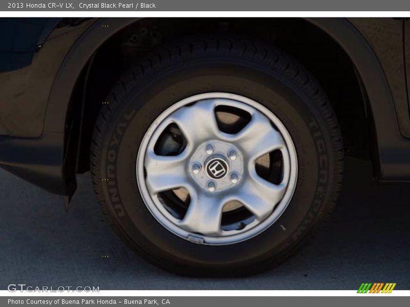 Crystal Black Pearl / Black 2013 Honda CR-V LX