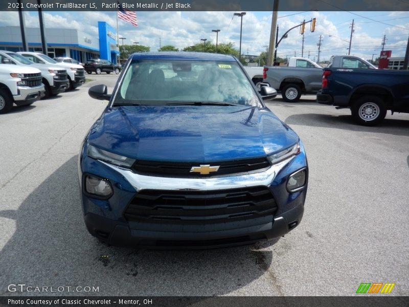 Pacific Blue Metallic / Jet Black 2021 Chevrolet TrailBlazer LS