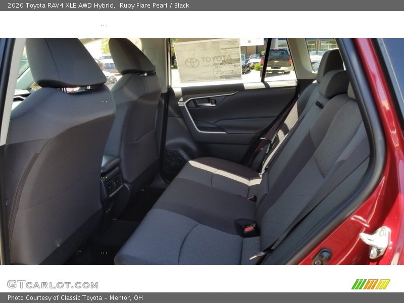 Ruby Flare Pearl / Black 2020 Toyota RAV4 XLE AWD Hybrid