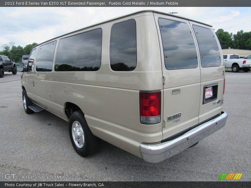 Pueblo Gold Metallic / Medium Pebble 2013 Ford E Series Van E350 XLT Extended Passenger