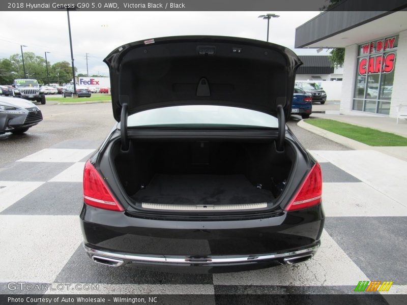 Victoria Black / Black 2018 Hyundai Genesis G90 5.0 AWD