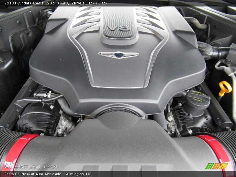 2018 Genesis G90 5.0 AWD Engine - 5.0 Liter GDI DOHC 32-Valve D-CVVT V8