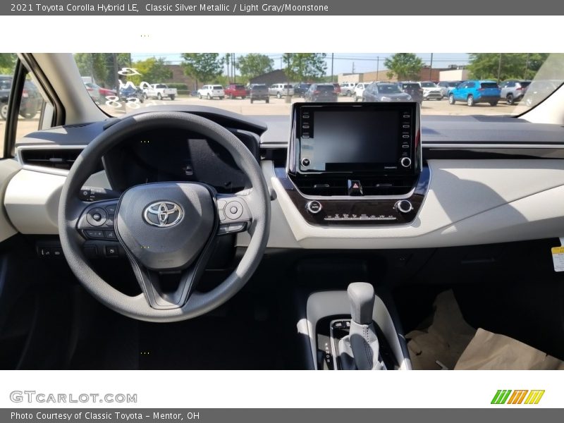 Classic Silver Metallic / Light Gray/Moonstone 2021 Toyota Corolla Hybrid LE