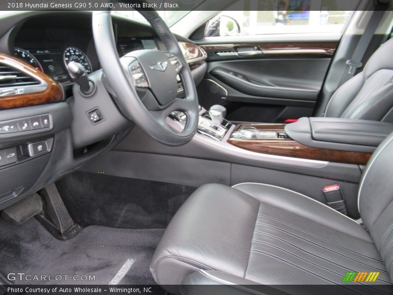 Front Seat of 2018 Genesis G90 5.0 AWD