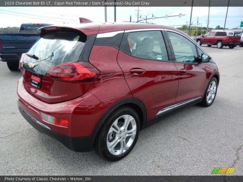 Cajun Red Tintcoat / Dark Galvanized/­Sky Cool Gray 2020 Chevrolet Bolt EV LT