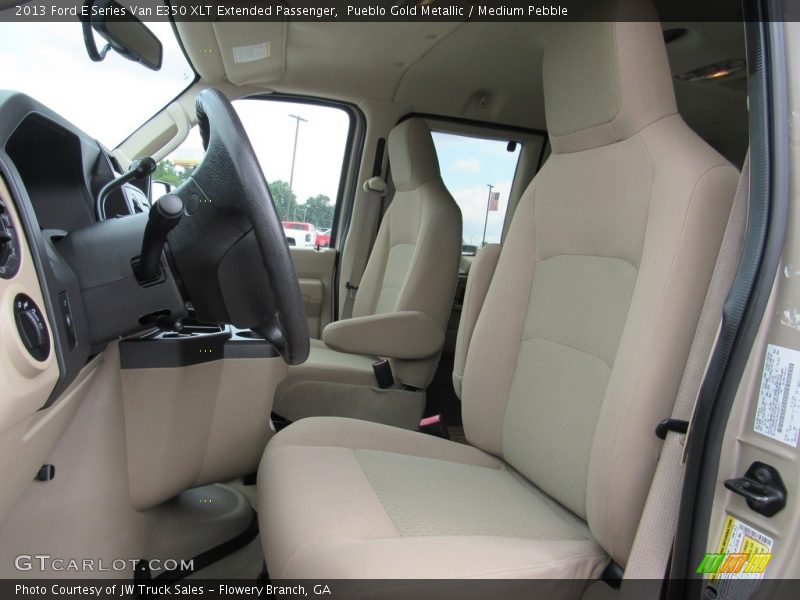Pueblo Gold Metallic / Medium Pebble 2013 Ford E Series Van E350 XLT Extended Passenger