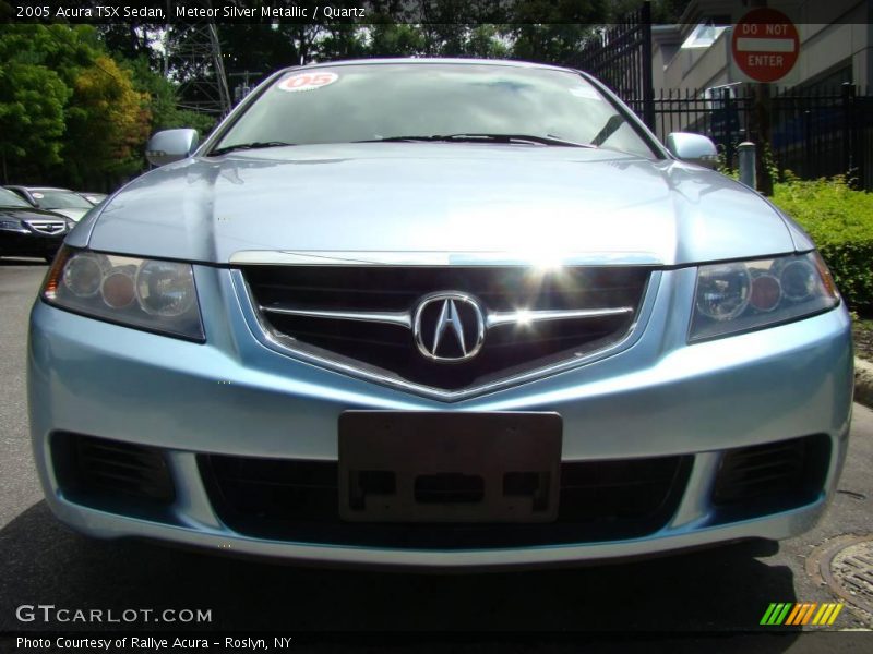 Meteor Silver Metallic / Quartz 2005 Acura TSX Sedan