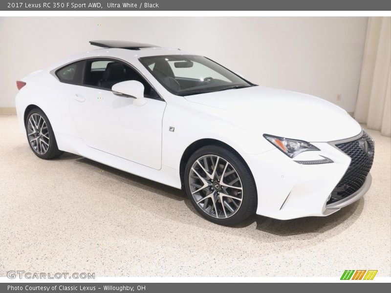 Front 3/4 View of 2017 RC 350 F Sport AWD