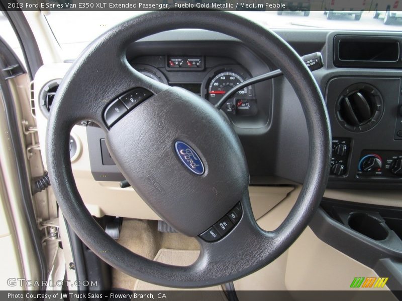Pueblo Gold Metallic / Medium Pebble 2013 Ford E Series Van E350 XLT Extended Passenger