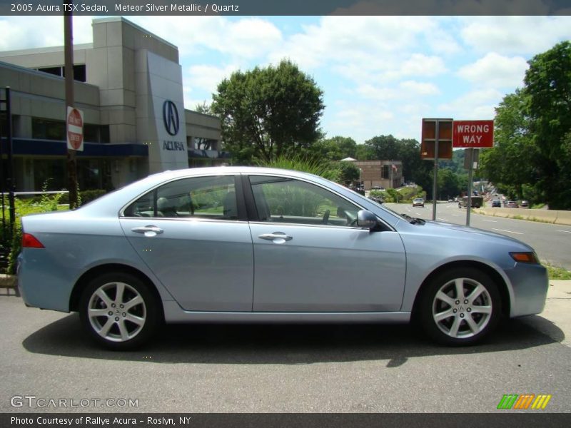 Meteor Silver Metallic / Quartz 2005 Acura TSX Sedan