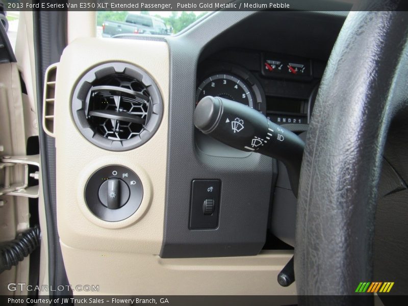 Pueblo Gold Metallic / Medium Pebble 2013 Ford E Series Van E350 XLT Extended Passenger