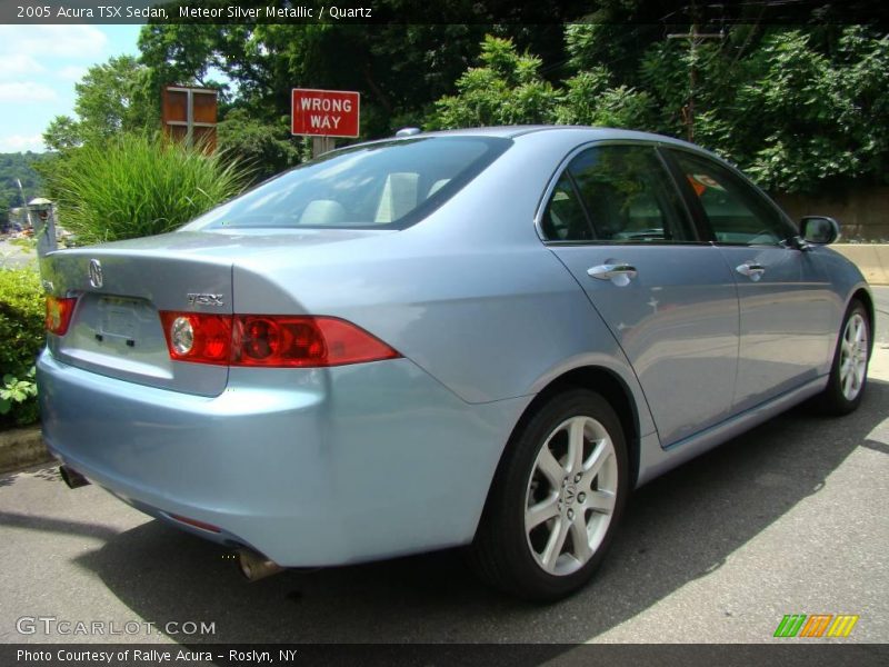 Meteor Silver Metallic / Quartz 2005 Acura TSX Sedan