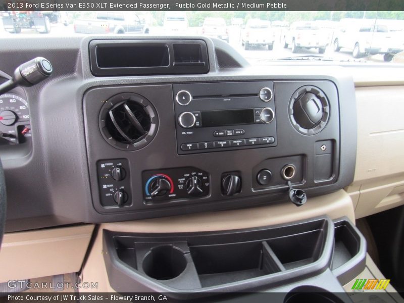 Pueblo Gold Metallic / Medium Pebble 2013 Ford E Series Van E350 XLT Extended Passenger