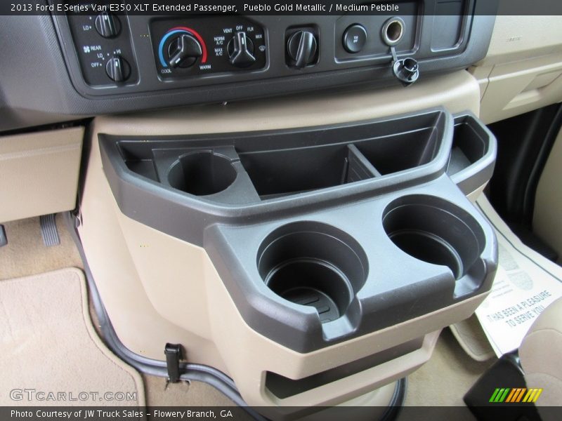 Pueblo Gold Metallic / Medium Pebble 2013 Ford E Series Van E350 XLT Extended Passenger