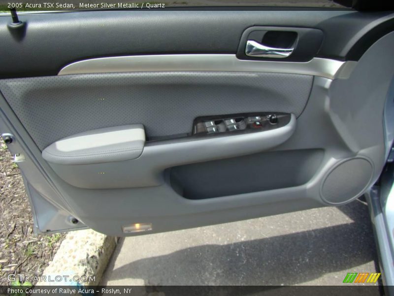 Meteor Silver Metallic / Quartz 2005 Acura TSX Sedan
