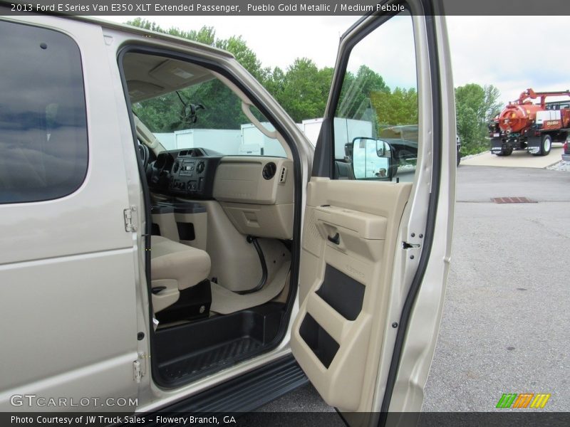 Pueblo Gold Metallic / Medium Pebble 2013 Ford E Series Van E350 XLT Extended Passenger
