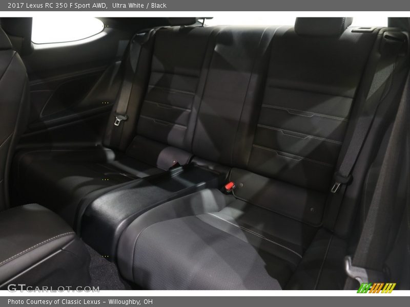 Ultra White / Black 2017 Lexus RC 350 F Sport AWD