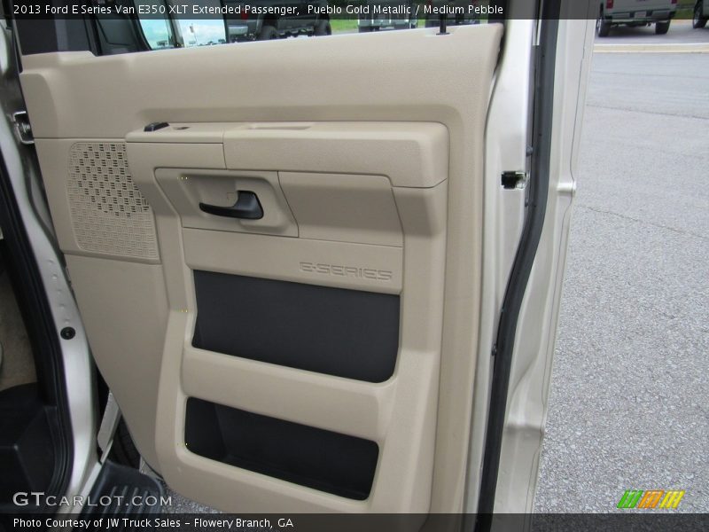 Pueblo Gold Metallic / Medium Pebble 2013 Ford E Series Van E350 XLT Extended Passenger