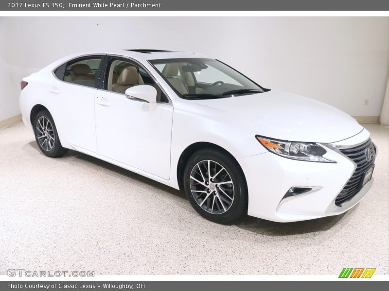 Eminent White Pearl / Parchment 2017 Lexus ES 350